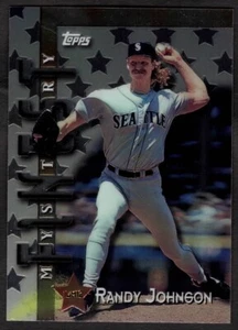 1997 Randy Johnson Topps Finest Baseball Interleague Matchup Griffey Jr ILM12 - Picture 1 of 2