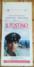 IL POSTINO TROISI NOIRET NERUDA BACALOV CUCINOTTA LOCANDINA ORIGINALE 1ED 1994