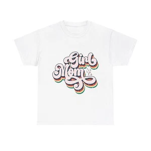 Girl Mom T-Shirt Cute Mother's Day Gift, Soft, Comfortable & Durable Tee for Mom - Picture 1 of 21