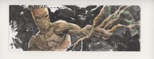 2019 Marvel Premier Sketch Cards Quad Panel 1/1 Joey Lee Cabral Auto 09q5