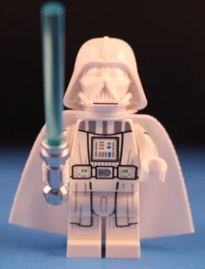 LEGO® STAR WARS 75389 Dark Falcon White JEDI VADER Minifigure + Saber 100% LEGO - Picture 1 of 6