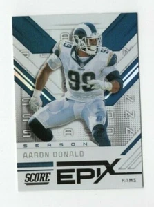 2019 Score Football EPIX SEASON - AARON DONALD LOS ANGELES RAMS #6 - Picture 1 of 1