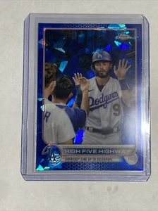 2022 Topps Chrome Sapphire High Five Highway Los Angeles Dodgers  - Bild 1 von 2