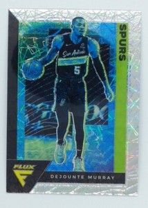 2020-21 Panini Flux Laser Prizm Dejounte Murray #158, Spurs