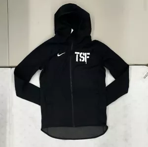 Nike TSF Full Zip Hooded Showtime Jacket Men's S M L XL Black - Picture 1 of 1
