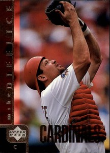 1998 Upper Deck St. Louis Cardinals Baseball Card #198 Mike Difelice RC