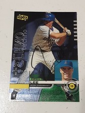 Travis Lee Arizona Diamondbacks 1999 Upper Deck Ionix Autograph Card #R61 READ