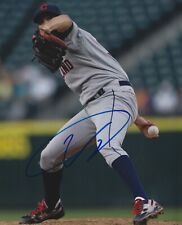 Ubaldo Jimenez Autographed Signed 8x10 Photo - MLB Indians Rockies Orioles w/COA