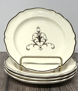 Juego de (4) platos de pan y mantequilla de filigrana Wedgewood Queen Ware Queen marfil - Imagen 1 de 20