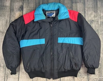 Chaqueta de Trail Down Pacific Años 80 Extra Grande Puffer Plumas de Aves Acuáticas Foto 1 de 4