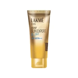 Lakme Sun Expert Gel Solare Antiaderente Leggero SPF 50 PA+++ 50g - Foto 1 di 3