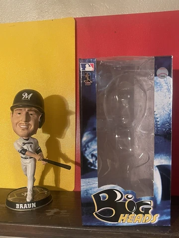 RYAN BRAUN Milwaukee Brewers MLB BIGhead Nodder Bobblehead NIB! Cover