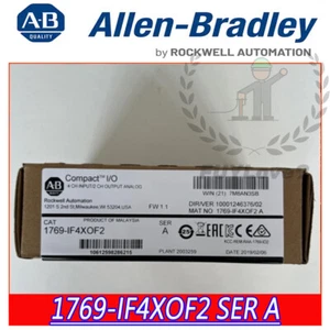 Allen-Bradley 1769-IF4XOF2 Ser A Compact I/O 4CH input/2CH Output Analog Module - Picture 1 of 3