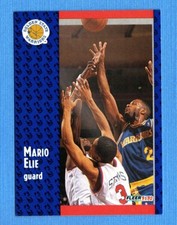 1991-92 Fleer #286 Mario Elie Warriors