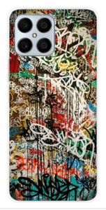 Coque en silicone imprimée compatible Huawei Honor X8 Graffiti 1 - Picture 1 of 3
