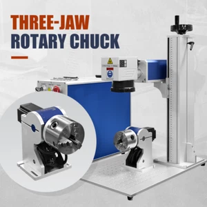 D69/80/100/125MM Rotary Axis for Laser Marking Machine Three-jaw Rotary Chuck - Bild 1 von 23