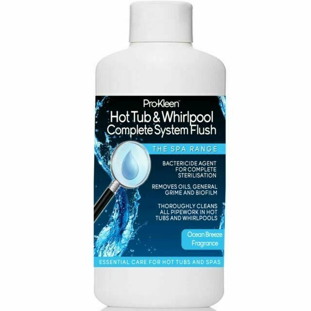 Pro-Kleen Hot Tub and Whirlpool Complete System Flush Cleaner 5 L