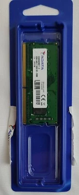 ADATA 8GB DDR4 2400 PC4-19200 SODIMM Laptop Memory Module Single Pack AD4S240... - Image 1 of 4