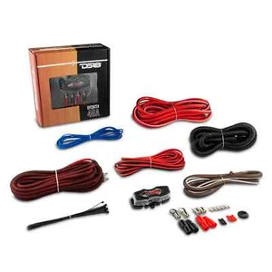 DS18 4 Stärke Amp Kit Draht 100 % OFC Kupfer 4GA Verstärker Stromkabel Verkabelung RCA - Bild 1 von 8