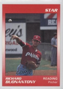 1990 Star Reading Phillies Rich Buonantony #9