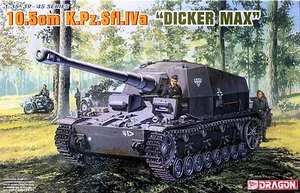 Dragon 1/35 6357 WWII German 10,5cm K.Pz.Sfl.IVa "DICKER MAX" Self-Propelled Gun - Bild 1 von 2