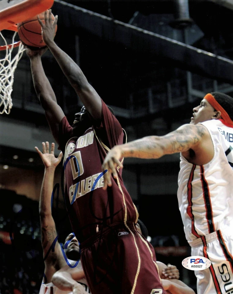 Реджи Джексон подписал 8 x 10 фото PSA/DNA Boston College Eagles с автографом - Изображение 1 из 1