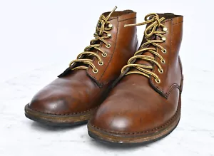 Danner JACK II DARK Coffee Tan Leather Lace Up Chukka Work Boots Mens Sz 9 - Picture 1 of 12