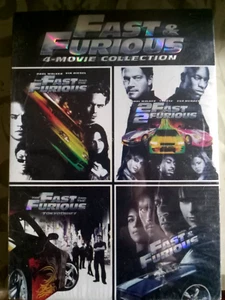 Brand New NIB Fast & Furious 4-Movie Set Paul Walker Collection Rare DVDs - Picture 1 of 4
