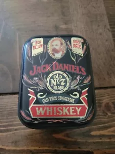 JACK DANIELS COLLECTABLE MINIATURE BOTTLE TIN - DISPLAY PUB BAR HOME WHISKEY - Picture 1 of 7