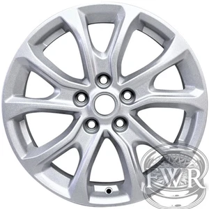 Used 17" Silver Painted Alloy Wheel Rim for 2018-2021 Chevrolet Equinox 05829 - Picture 1 of 3