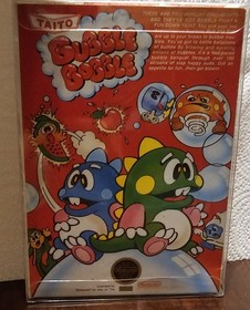 Bubble Bobble NES Game Complete in Box CIB Nintendo - Great Condition