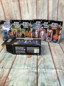 Star Wars Retro Collection A New Hope Wave 3 Confezione da 6 Target 2025 Kenner - Foto 1 di 6