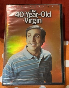 The 40-Year-Old Virgin (DVD, 2005, Full Frame Rated) Lenticular Cover Art New - Bild 1 von 2
