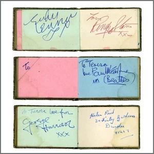 The Beatles Dundee Scotland 1964 Autographs (UK) - Picture 1 of 5
