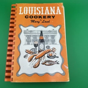 Vintage 1972 Louisiana Cookery by Mary Land Cookbook - Foto 1 di 4