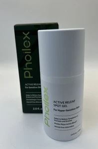 Gel Phoilex Active Releaf Spot para piel sensible 2 fl oz NUEVO—caja abierta, sin sello - Imagen 1 de 5