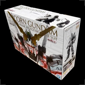 BANDAI - PG Perfect Grade Gundam Unicorn RX-0 1/60 Gunpla + LED UNIT - Foto 1 di 2