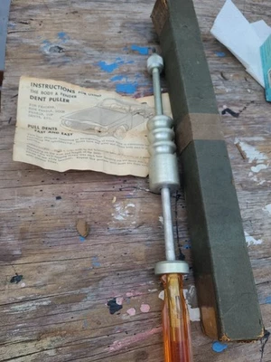 Original Sears Craftsman USA 4570 2 Lb Slide Hammer Auto Body Dent Puller Tool - Image 1 of 4