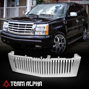 Fits 2002-2006 Cadillac Escalade Vertical Slat Badgeless Upper Front Hood Grille - Bild 1 von 2