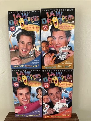  Magic Tricks  Jaw Droppers " Anyone Can Do" Vol 1,2,3 & 4  Larry Anderson  - Image 1 of 4
