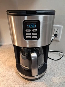 KRUPS 12 Cup Glass Filter Coffee Maker KM770* ( USED) - Picture 1 of 18