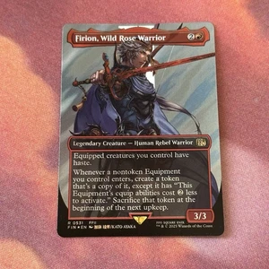 Firion Wild Rose Warrior Showcase Surge Foil, MTG Single, FIN 0531 Rare NM - Bild 1 von 4