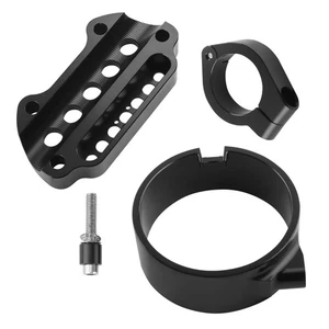 Side Mount Speedometer Bracket Relocation Cover for Harley Iron 883/Sportster - Picture 1 of 12