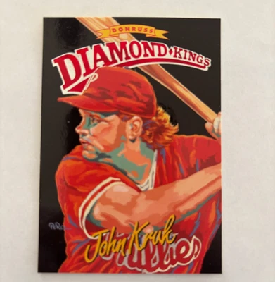 1994 Donruss - Diamond Kings John Kruk #DK-9 - Image 1 of 2