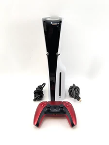 Sony PlayStation 5 Slim Disc Edition PS5 1TB Weiß Spielekonsole - Bild 1 von 8