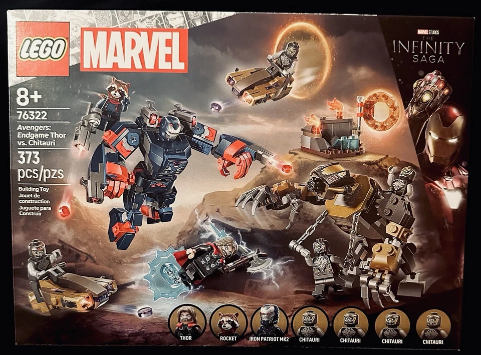 LEGO Marvel Super Heroes 76322 Avengers Endgame Thor vs. Chitauri - Image 1 of 1