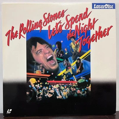 ROLLING STONES Let's Spend The Night Together (Japan) Laserdisc - VG++ Condition - Image 1 of 4