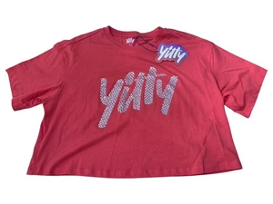 Camiseta Recortada YITTY-VERSARY Fabletics Major Label Yitty Bling Salsa Caliente XL Fab - Imagen 1 de 5