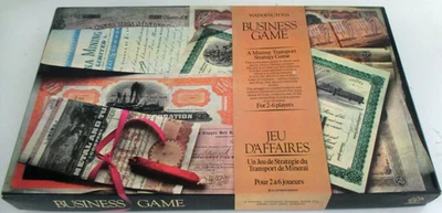 VINTAGE ~ WADDINGTONS MINE A MILLION - BUSINESS GAME - COMPLETE - Image 1 of 4