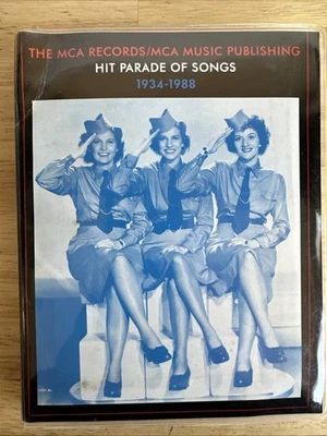 MCA HOT PARADE OF SONGS 1934-1988 AUDIO CASSETTES SET OF 2 - NOT FOR RESALE RARE Foto 1 de 4